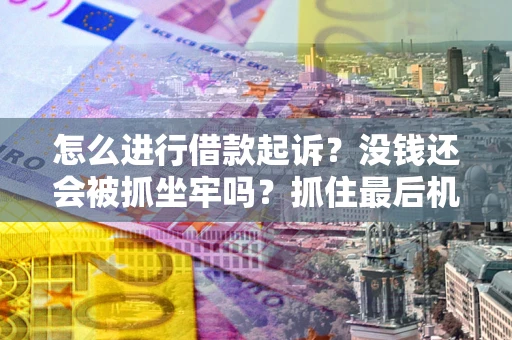 北京怎么进行借款起诉？没钱还会被抓坐牢吗？抓住最后机会！