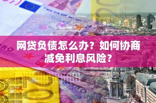 北京网贷负债怎么办？如何协商减免利息风险？