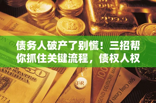 北京债务人破产了别慌！三招帮你抓住关键流程，债权人权益不再缩水