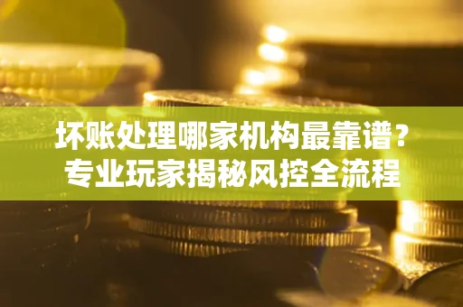 北京坏账处理哪家机构最靠谱？专业玩家揭秘风控全流程