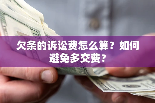 北京欠条的诉讼费怎么算？如何避免多交费？