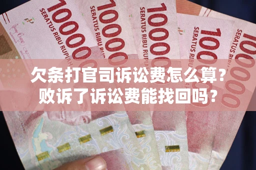 北京欠条打官司诉讼费怎么算？败诉了诉讼费能找回吗？