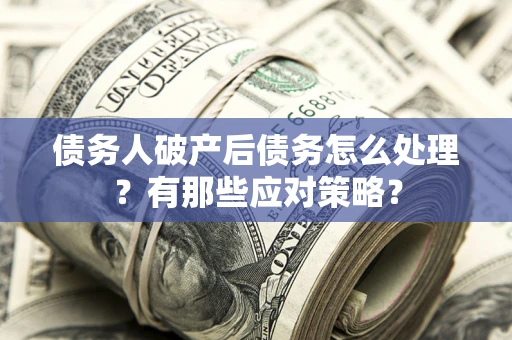 北京债务人破产后债务怎么处理？有那些应对策略？